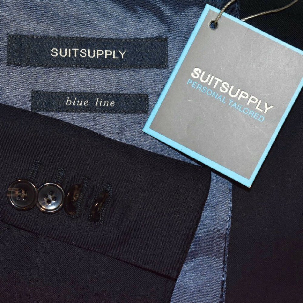 $599 NWT 50L 48L SUITSUPPLY Personal Tailored coat